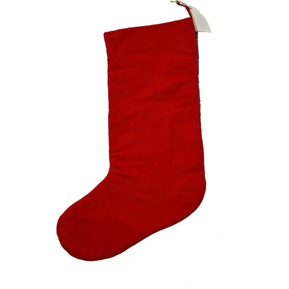 NWT Vintage The Jabara Group 100% Wool Needlepoint Santa Christmas Stocking - Picture 3 of 8